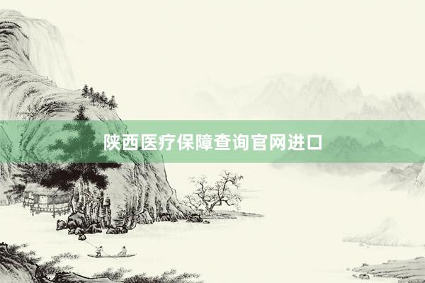 陕西医疗保障查询官网进口